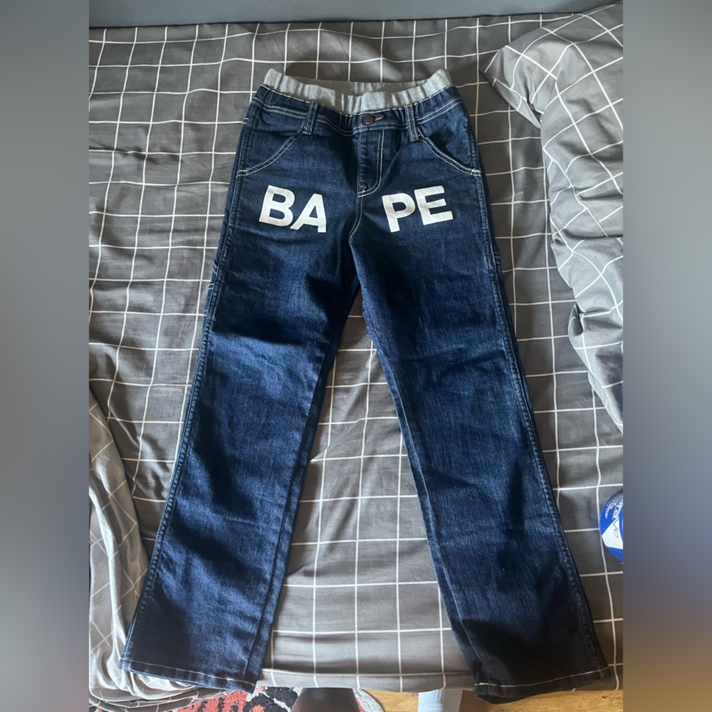 Bape kids jeans